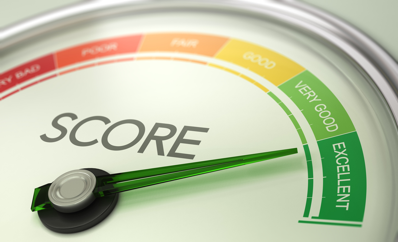 Excellent Score gauge