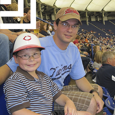 Big Brother with Little Brother at Metrodome