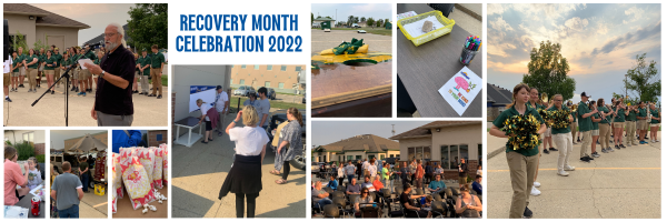 Pictures from the Recovery Month Celebration in 2022