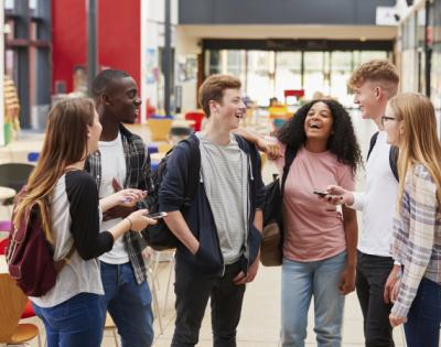 Teen group photo