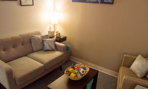 Therapist's office in Grand Forks
