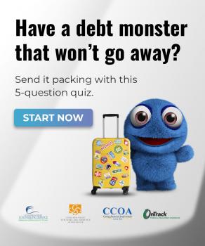 Have a debt monster that won't go away?
