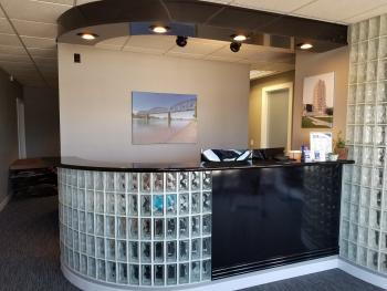 Bismarck office front desk.