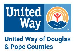 United Way of Douglas and Pope Counties logo.