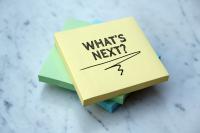 what's next question on a sticky note