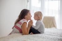 Begin teaching children to say please and thank you at an early age