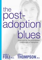 Post-Adoption Blues Book
