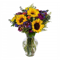 bouquet of flowers in a vase